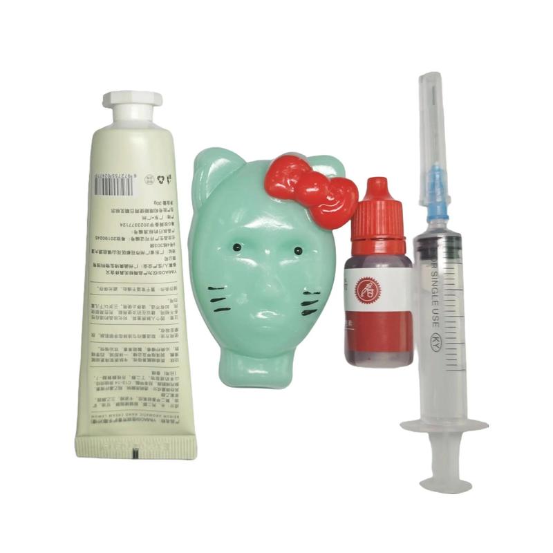 Visual Reference: Funny Pimple Popping Water Spray Game