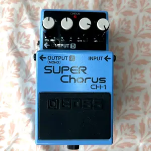 Boss ch-1 stereo super shorus pedal