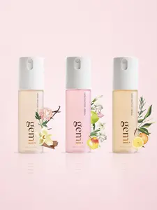 The Signature Trio | Elysium, Eden & Solenne | Gemi Beauty | Hand Sanitizer + Serum | Hydrating K-Beauty Formula with Centella, Vitamin B5 & Green Tea | Kills 99.9% of Germs | Fresh Aromatic Scent