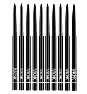 3pcs Waterproof Eyeliner Pencils - Smudge-Proof, Long-Lasting Black Gel for Beginners eyeliners eyeliners