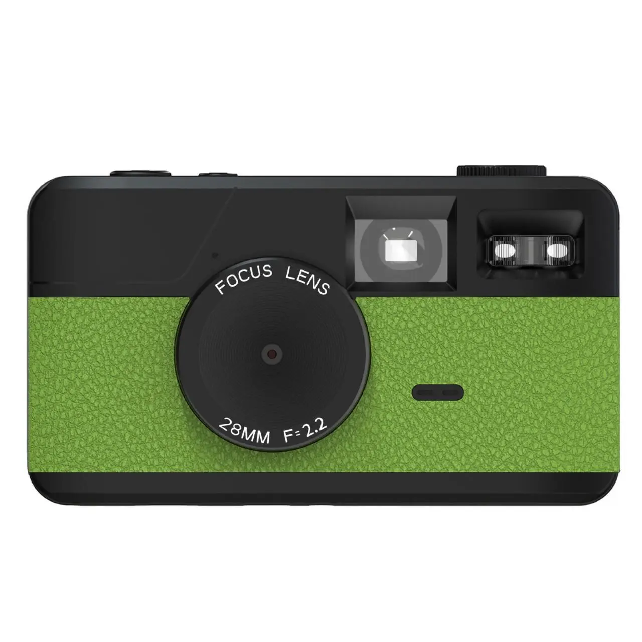 Retro Screen-Free Electronic Digital Camera with Balance Design, CMOS Sensor, 8-Mode Filters, Built-In Memory, High-Quality 28mm Lens, Integrated Flash, 1.0m-1.2m Range, 8M Pixels, 3264×2448 Effective Pixels, Card & MicroSD Expansion Support