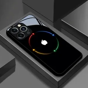 A phone case with cool Apple pattern design, Suitable for iPhone 11, 12, 13, 14, 15, 16, 17 PIUS, Pro, and Promax