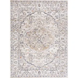 Hiti Cream Flat Pile Washable Rug Hiti Cream Flat Pile Washable Rug