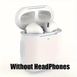 1 Protective Case Compatible with Apple Earphones Earbuds Case, Minimalist Case for 1st/2nd Generation AirPods Charging Case Headphones Protection