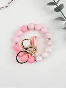 Sweet Cool Beaded, Soft, Various Design Details, Hangs Keys and Bags, Versatile Gift for Friends, Teacher's Day, Holidays, Beaded Tassel Keychain Bag Pendant