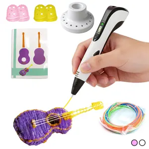 Upgrade 3D Printing Pen Set, 3D Pen With Lcd Display And Pla Filament, Children's Educational Drawing Pen,Creative DIY Gift For Kids And Children, Ideal For Birthday And Christmas Presents, Diy Art Three-Dimensional Creation