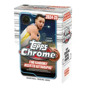 2024/25 Topps Chrome Basketball 8-Pack Blaster Box (8 Inserts)