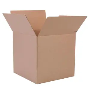 Duck 9224486 16 x 16 x 15 in. Cardboard Corrgugated Box, Brown - Case of 6