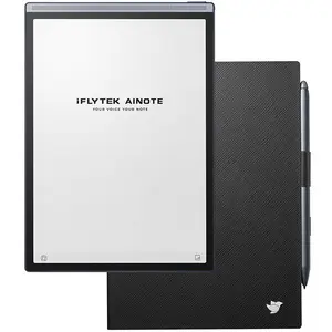 iflytek AINOTE Air 2 Bundle - Black Folio Case, 8.2-inch AI Note-Taking Tablet Writing Paper Tablets, Digital Notebook with Pen, Voice-to-Text Transcription, Multi-Languages Chatgpt Support