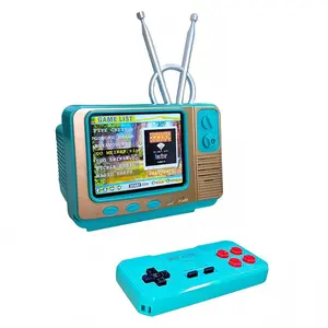 New Kids Retro Mini TV Game Console Built-in 300+ Classic Games, Compact & Portable, Perfect Gift for Kids