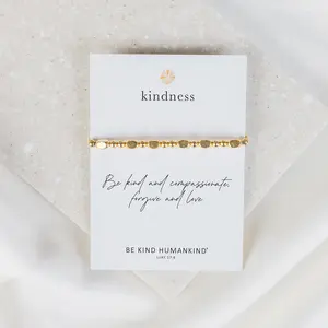 Kind Morse Code Bracelet