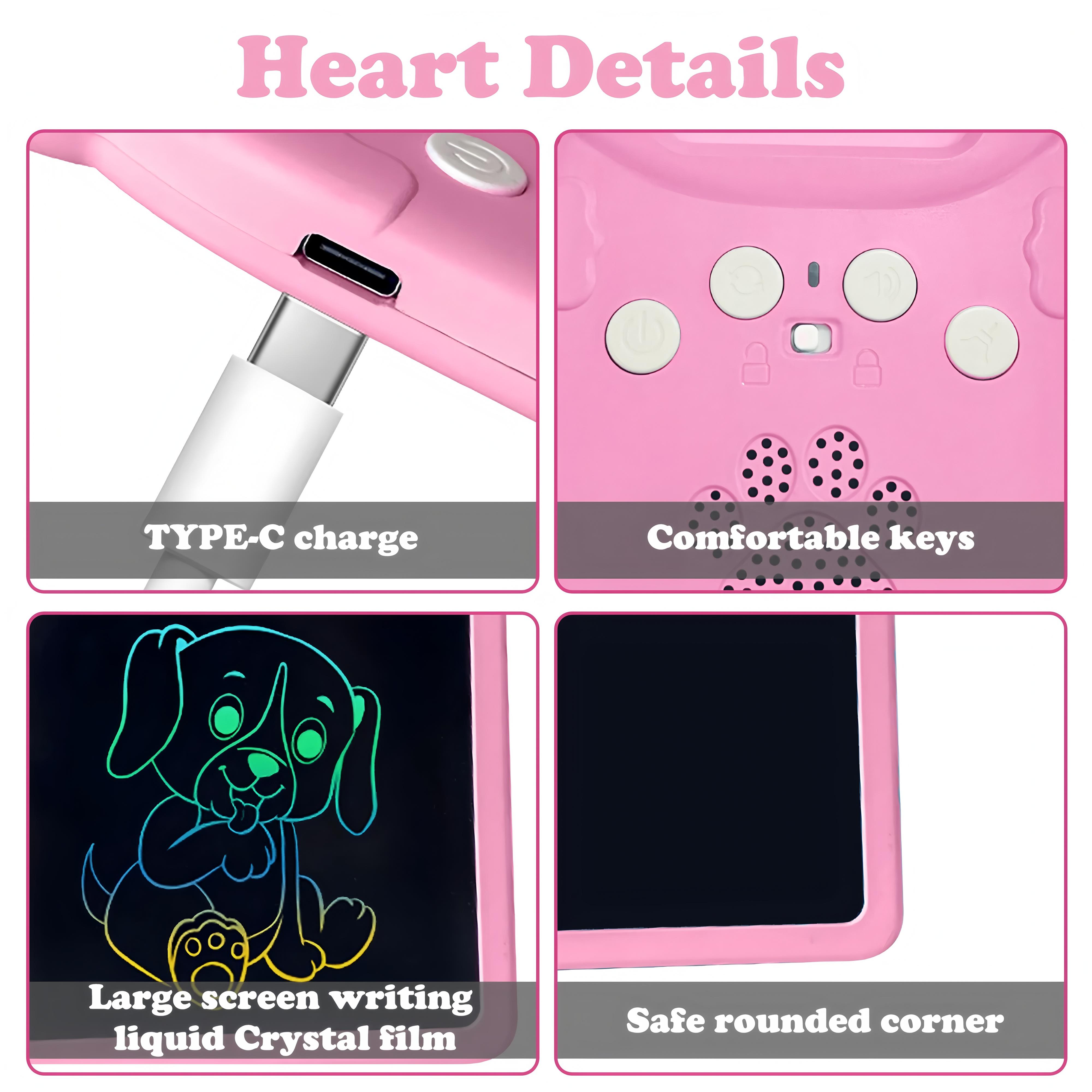 KidGenius Bilingual Toddler Flash Cards with Colorful Drawings Wipeable Screen & Quick Erase Button for Early Education & Family Tutoring Cognitive Development Interactive