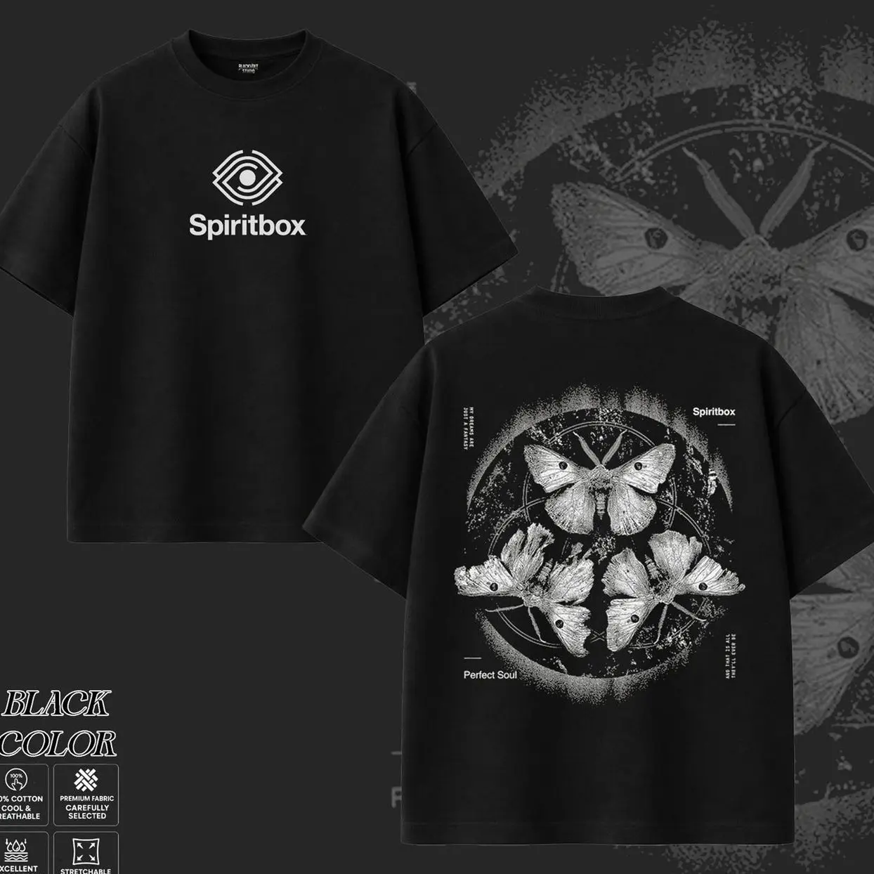 Spiritbox Band T-Shirt , The Band Spiritbox Graphic Tee, Modern Metalcore Shirt, Dark Aesthetic Artwork Shirts, Heavy Alternative Metal Merch, Gift for Metal Music Lovers, Merch for Men & Women TRN