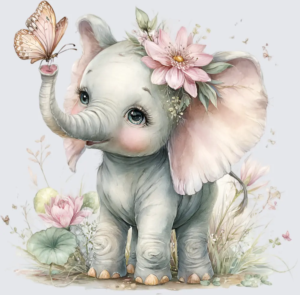 Elephant flower