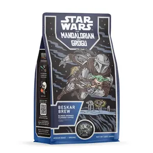 Bones Coffee Company | Beskar Brew Brown Sugar Butter Vanilla Flavored Coffee 12oz Medium Roast Arabica Bones Coffee Company | Beskar Brew Brown Sugar Butter Vanilla Flavored Coffee 12oz Medium Roast Arabica