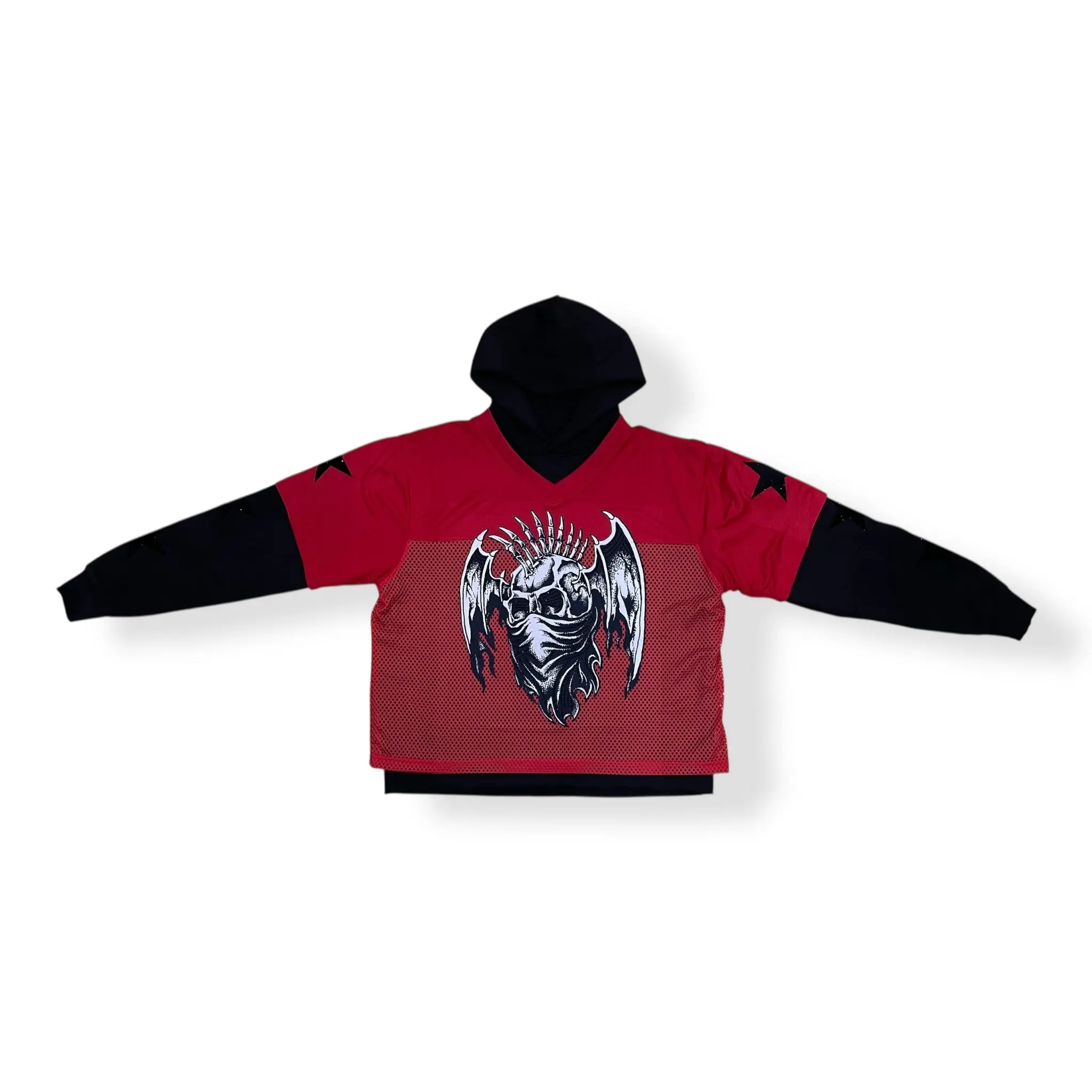 WH-RK5481869 - BAD HABITS 2-FER Cropped Fleece Hoodie