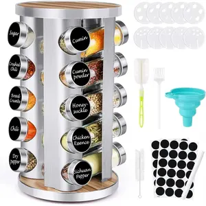 Rotating Spice Rack Organizer
