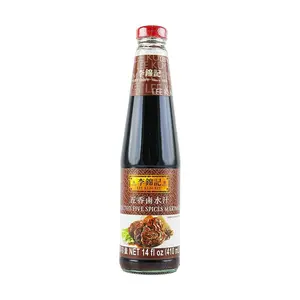 Lee Kum Kee Hong Kong Five Spice Braising Sauce 410ml - Authentic Chinese Marinade & Seasoning for Meat, Poultry, and Tofu