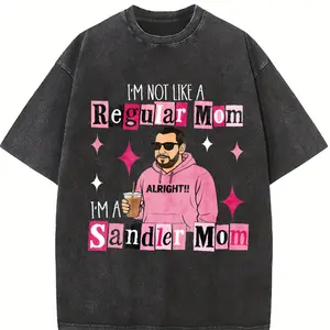 Funny I'm Not a Regular Mom Shirt, I'm a Sandler Mom T-Shirt, Adam Sandler Fan Tee, Gift for Mom, Actors Shirt, Funny Adam Sandler T-shirt, Trending T-shirt