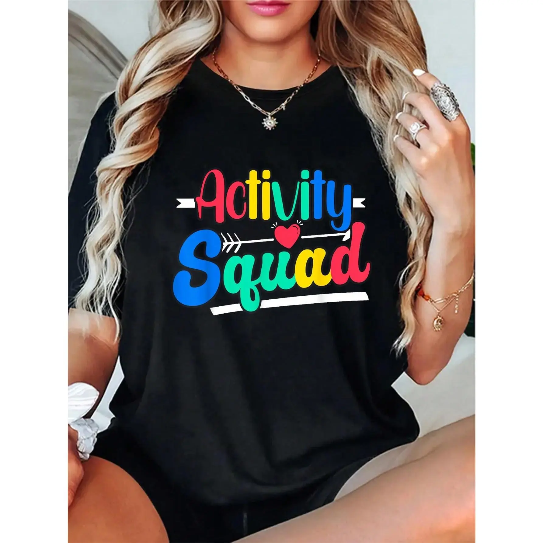 100% Cotton  Activity  Activity Director Activity Assistant T-Shirt