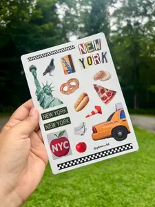 New York Sticker Sheet