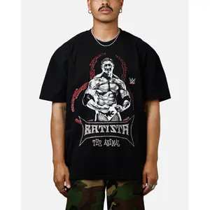 Culture Kings X WWE Dave Bautista Ruthless Aggression Vintage T-Shirt Black