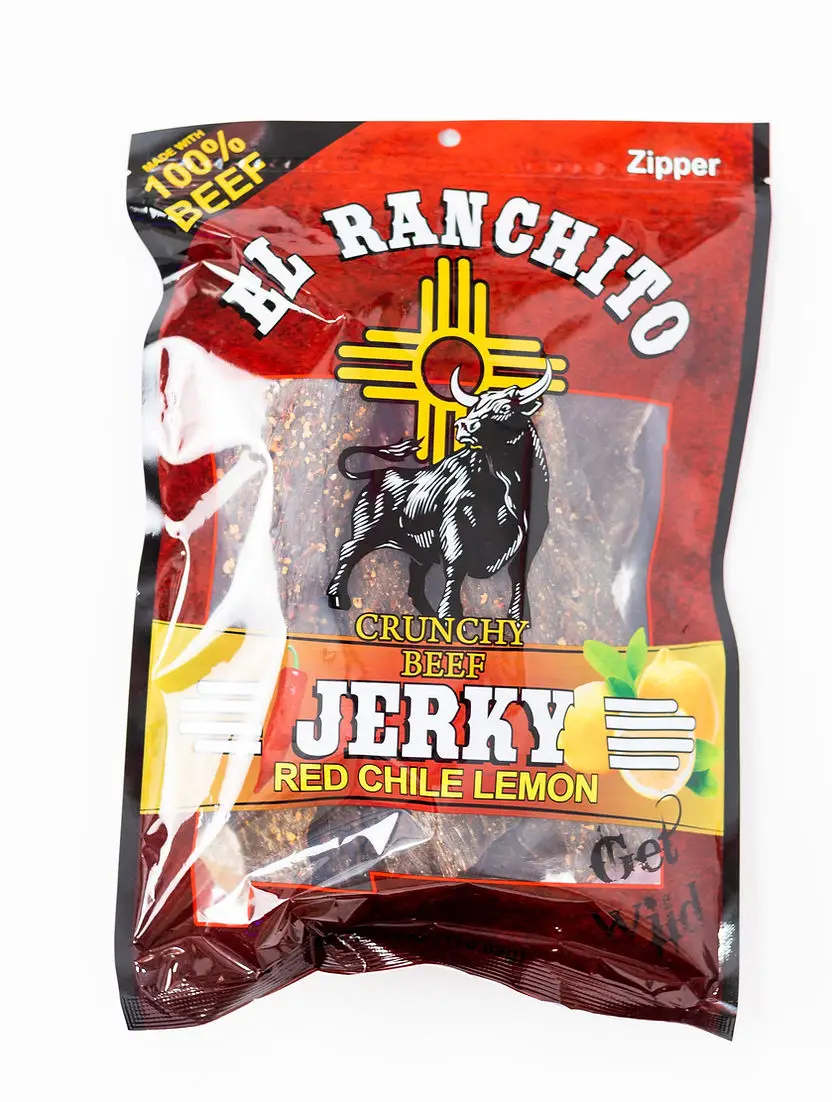 Red Chile Lemon - El Ranchito Beef Jerky NET WT. 6 OZ