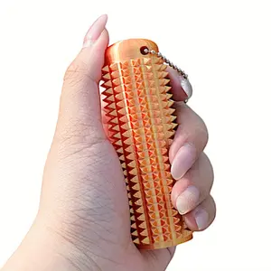 3D Printed Stress Relief Keychain, Colorful Small Handle Keyring, Pressure Sensor, Relax Your Hand, Unique Design, Perfect Gift