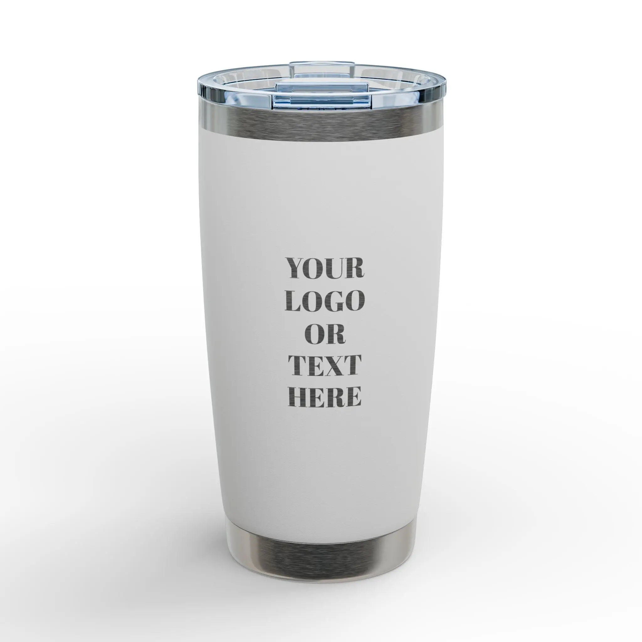 Custom Laser Engraved 20oz Tumbler – Personalized Stainless Steel Travel Mug with Name or Logo