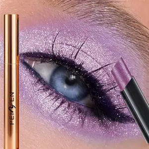 Waterproof Shimmer Glitter Eyeshadow Pencil, Dual-Use Eye Shadow and Liner, Easy Application, Long-Lasting Gradient, Perfect for Festivals