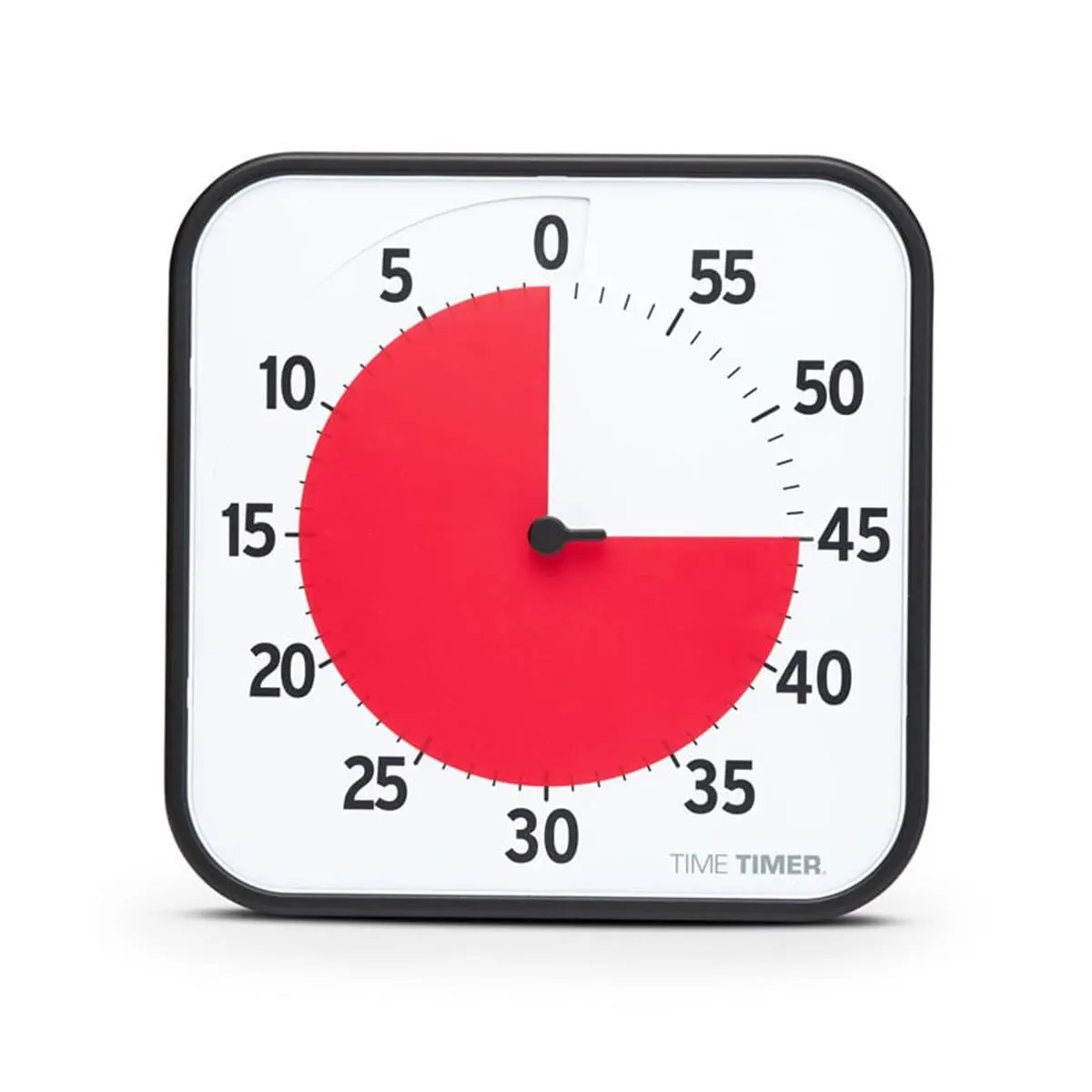 212 MAIN Adjustable 12 in. Original Time Timer, Black - Large Sports & Outdoor Stopwatch Timer Accessory, Adjustable Timer