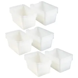 Bulk 30 Pc. Clear Scoop-Front Storage Bins