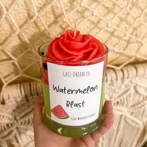 Watermelon Whipped Soy Candle
