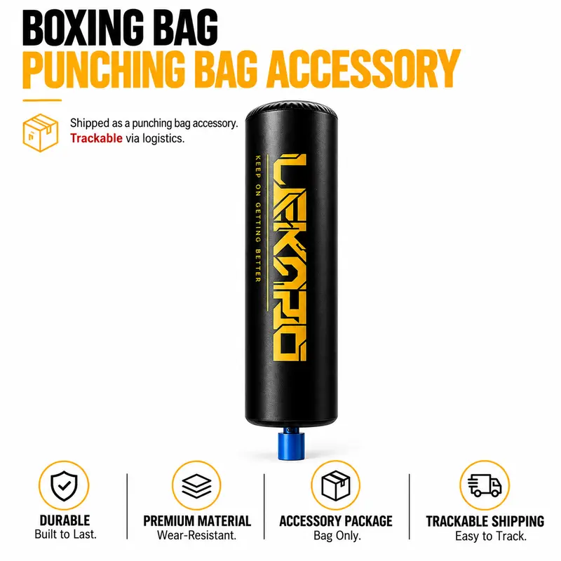 LEKARO Standing Heavy Punching Bag with Stand - 20in Sturdy Base, Quick Rebound, 12 Strong Suction Cups, Stress Relief, Comfortable Training Experience, Home Gym Equipment for Adult Daily Workouts