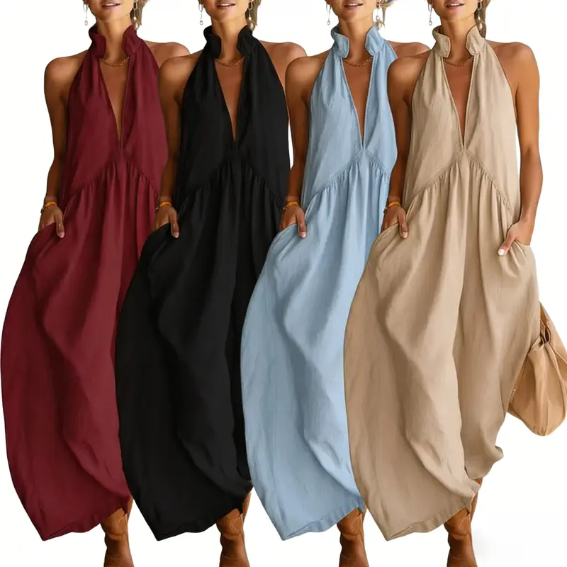 chinese dress ladies Praise Yourself Rib Maxi Dress Multi main image 1