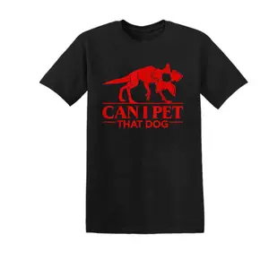 Can I Pet That Dog Demodog Stranger Meme Funny Dog Lover T-Shirt  Sweatshirt Hoodie