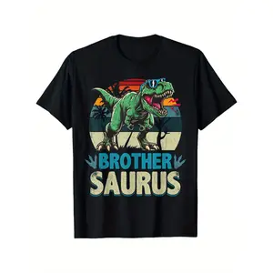 Brothersaurus T Rex Dinosaur Brother Saurus Family Matching T-Shirt