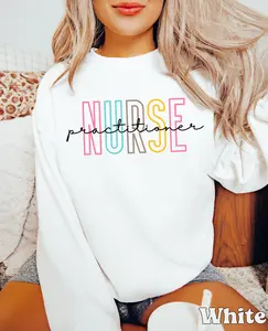 Nurse Practitioner Sweatshirt Nurse Practitioner Gifts Nurse Practitioner Shirt, NP Graduation Gift, Nurse Practitioner Crewneck, NP Sweater Cotton Fabric