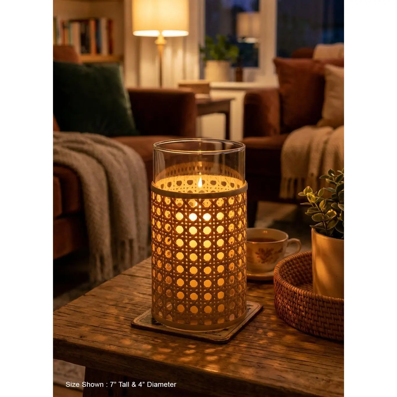 Weaved Glass Vase Collection
