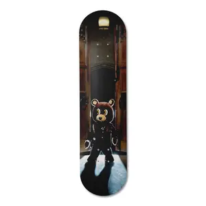 Late Registration Bear Skateboard