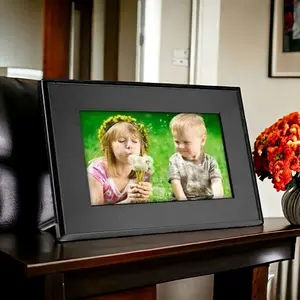 LED Digital Picture Photo Frame Clock Calendar USB Brand New