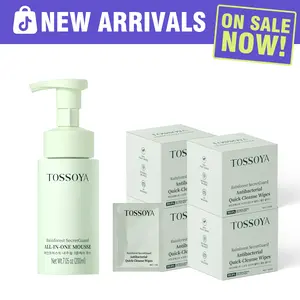 TOSSOYA Dark Spot Fading Foam Intimate Cleanser Plant-Based Sensitive Skin Glowing Bodycare Bikini Line Hyperpigmentation Post-Workout