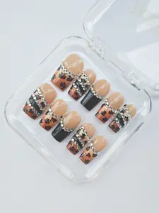 NailPosh\Press on nails 10 pcs\holiday nails collection\cute nails\handmade\high quality \reusable acrylic nails