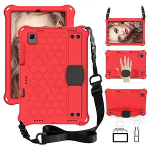 Shockproof Case for Samsung Galaxy Tab A9 Plus 11'' A8 10.5'' A11+ A11 A9 A7 Lite 8.7" A9+ Cartoon EVA Tablet Cover With Strap