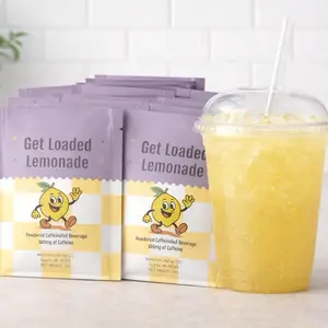 Loaded Lemonade 20-Pack Variety Pack | 32oz Powdered Hydration Beverage Mix | Mixed Flavors | Caffeinated | On-the-Go Packets Natural