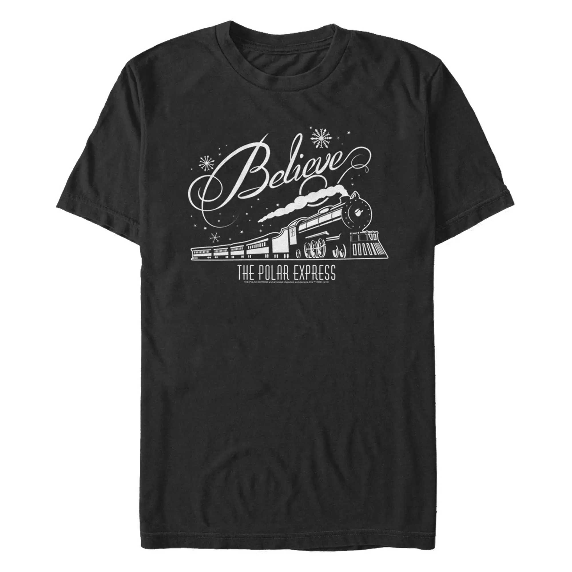 Men's Polar Express Believe Train T-Shirt