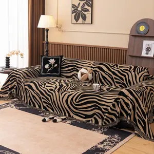 Animal Pattern Sofa Cover, 1 Count Non-slip Sofa Slipcover, Soft Comfortable Sofa Cover for Home Living Room, Home Decor, Sofa Couch Covers