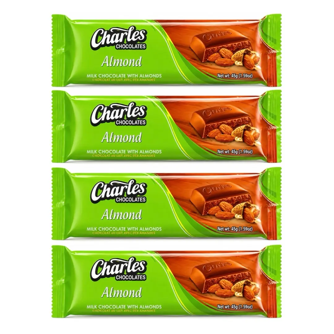 CHARLES CHOCOLATES ALMOND 1.59OZ (PACK OF 4)