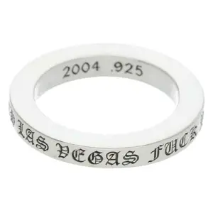 Chrome Hearts Las Vegas F You SIlver Ring