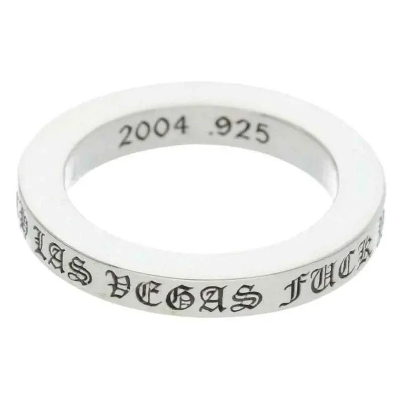 Chrome Hearts Las Vegas F You SIlver Ring